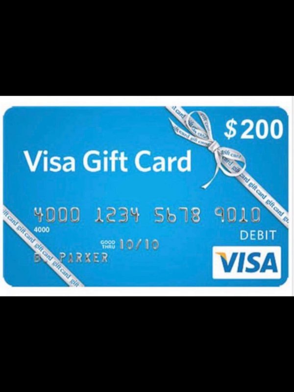 $200 Visa Gift Card - French Bull Dog Club of America